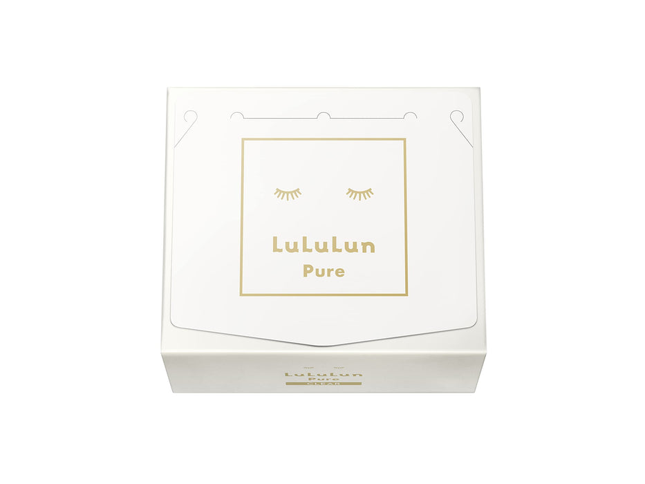 Lululun Japan Pure 32 Face Masks (Transparent White Mask)
