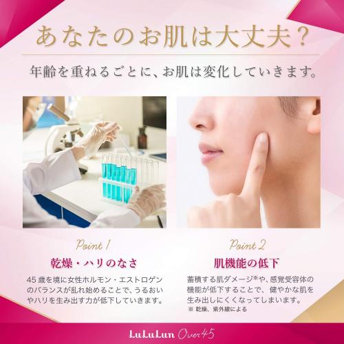 Lululun over45 Skin Elasticity And Hydration Face Mask Cs 32-sheet