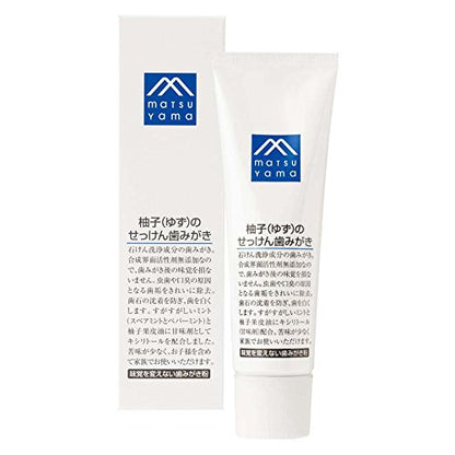 M-Mark Yuzu Soap Toothpaste From Japan - 120 Characters