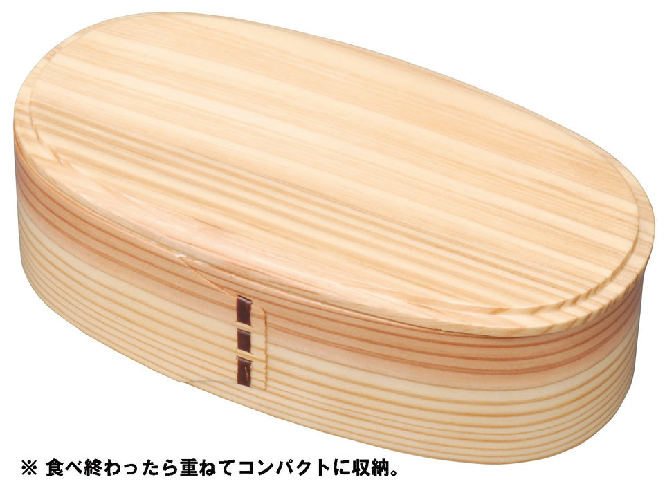 Ruozhao Magewappa 2 Tier Japan Lunch Box Natural Fh02W