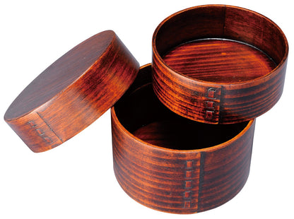 Ruozhao Magewappa Fh13 2-Tier Ohitsu Style Lunch Box From Japan