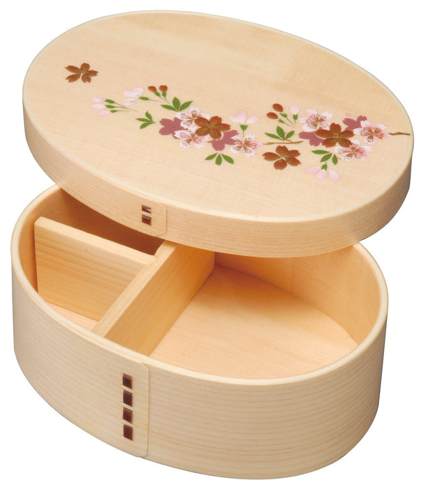 Ruozhao Magewappa 日本单层午餐盒 Ph01W-2 樱花