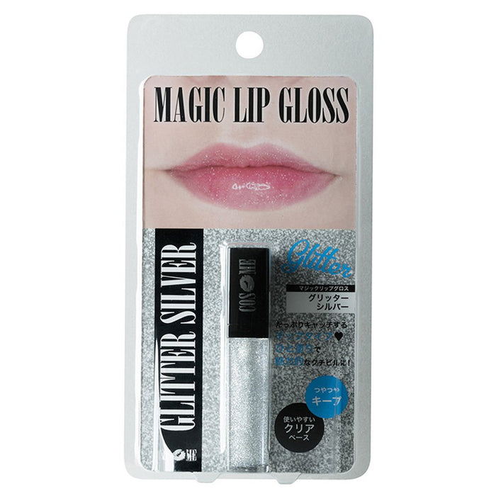 Pure Japan Magic Lip Gloss Glitter Silver