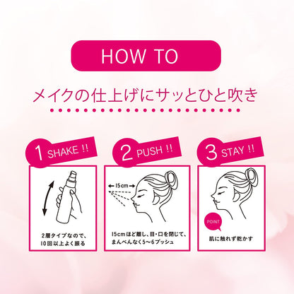 Kose Cosmetics Ex Kosé Soft Mist Sweat & Sebum Proof Moisturizing 85Ml