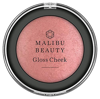 Malibu Beauty Gloss Cheek 07 Dusty Pink 6.3G Japan (1)