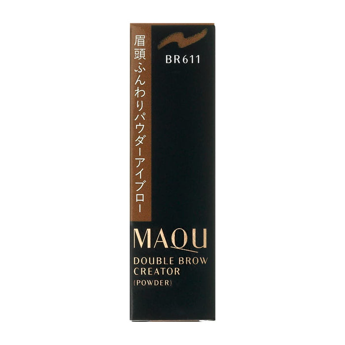Maquillage Double Blow Creator Powder Br611 Cartridge Dark Brown Japan