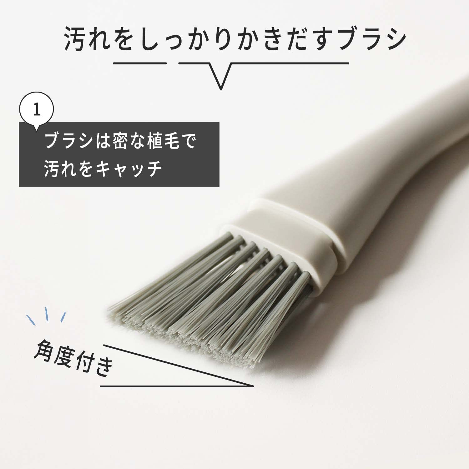 Marna Japan Sash Brush With Cover Clean Windows Floors Gaps Walls Storage - White W629W