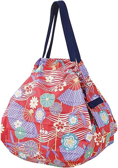 Marna Japanese Fan Shupatto Eco Bag Folding Durable Pattern S464Ou (size M)