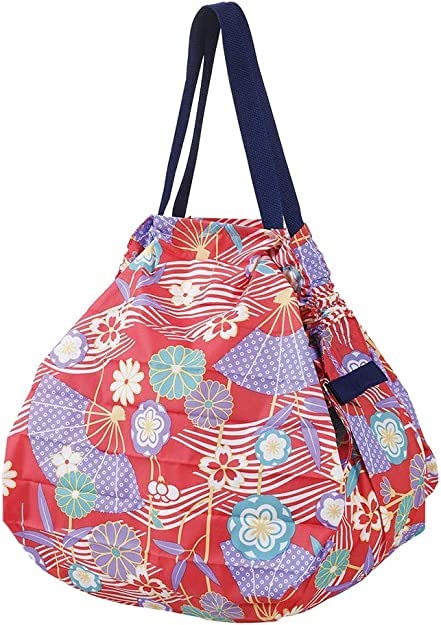 Marna Japanese Fan Shupatto Eco Bag Folding Durable Pattern S464Ou (size M)