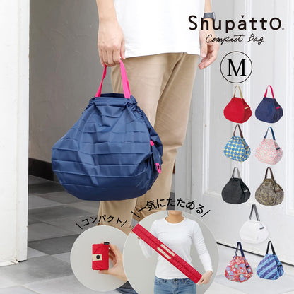 Marna Japanese Fan Shupatto Eco Bag Folding Durable Pattern S464Ou (size M)
