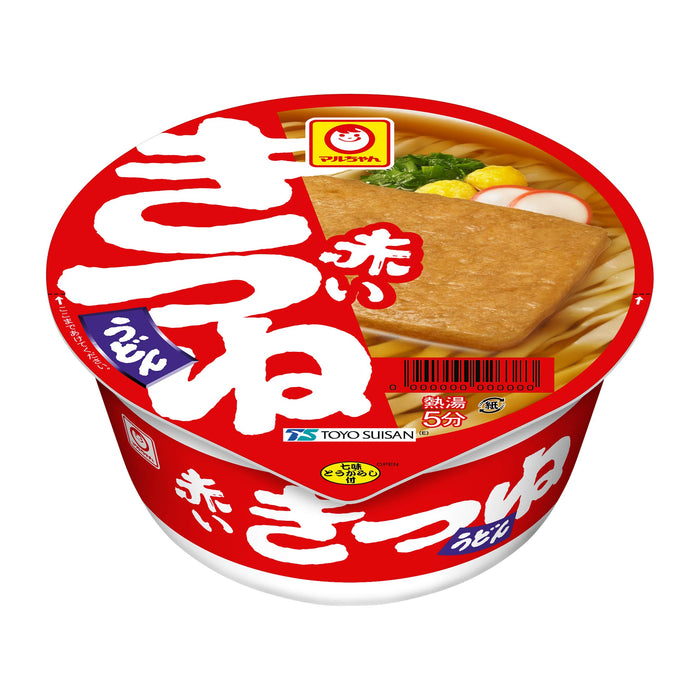 Red Fox Udon From Japan - Maru-Chan Kitsune 96G (East) - 12 Cases Sold