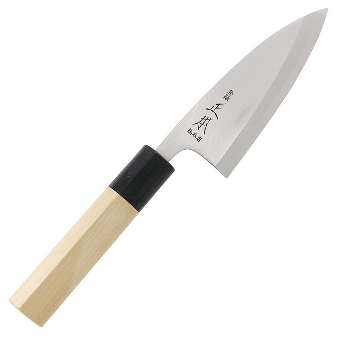 Masamoto Hongasumi Gyokuhaku Steel Deba Knife 10.5cm