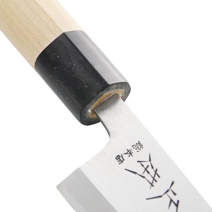 Masamoto Hongasumi Gyokuhaku Steel Mioroshi Deba Knife 15cm