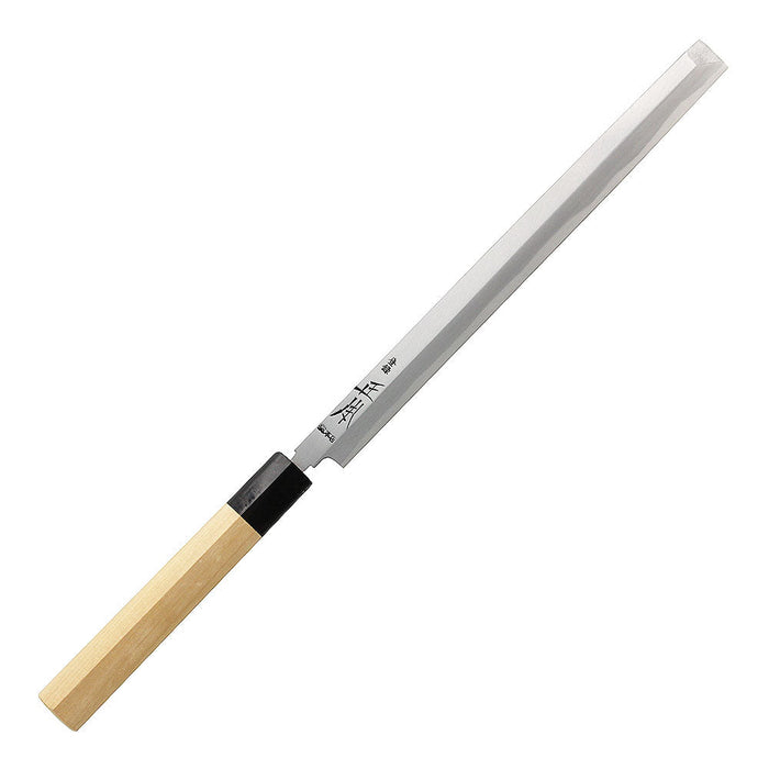 Masamoto Hongasumi Gyokuhaku 钢 Takobiki 生鱼片刀 24 厘米