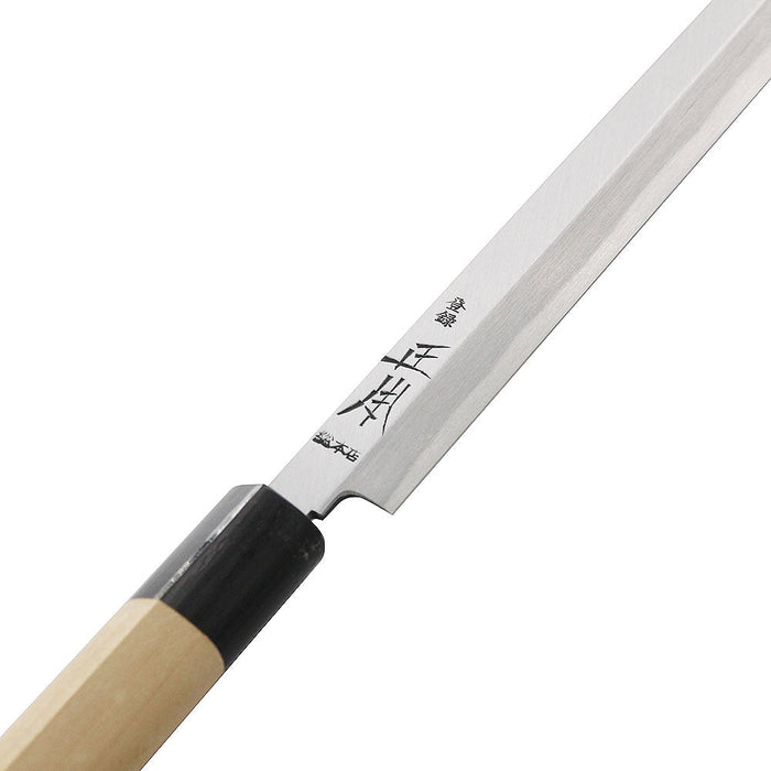 Masamoto Hongasumi Gyokuhaku 钢 Takobiki 生鱼片刀 27 厘米