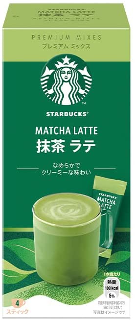 Nestle Japan Starbucks Premium Mixes Matcha Latte Sticks Starbucks