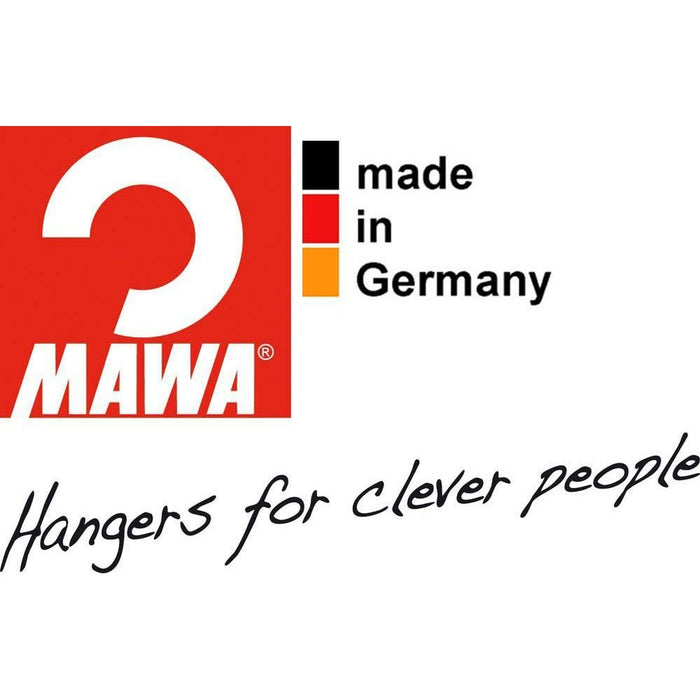 Tomorrow Japan Mawa German Non-Slip Hanger 36P 10Pc Black - Economical