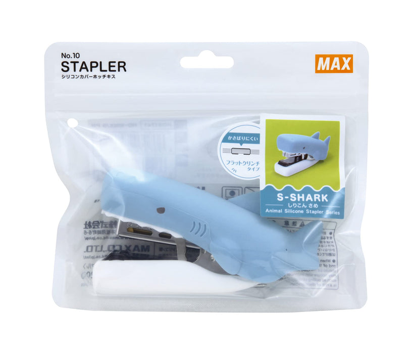 Max Stapler Silicone Cover Japan Shark Hd-10Fs/S Sh Light Blue