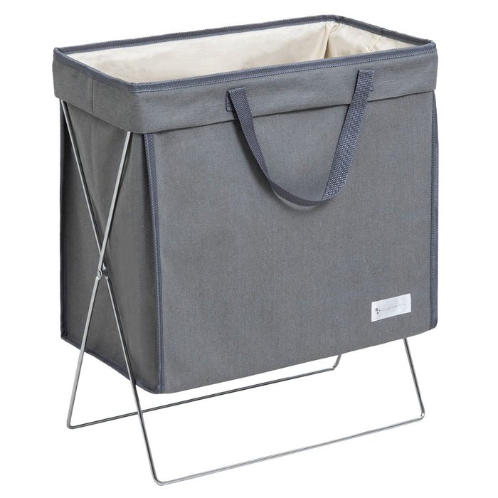Astro Japan Large Laundry Basket With Handle - Gray Dustproof Water Repellent 860-26