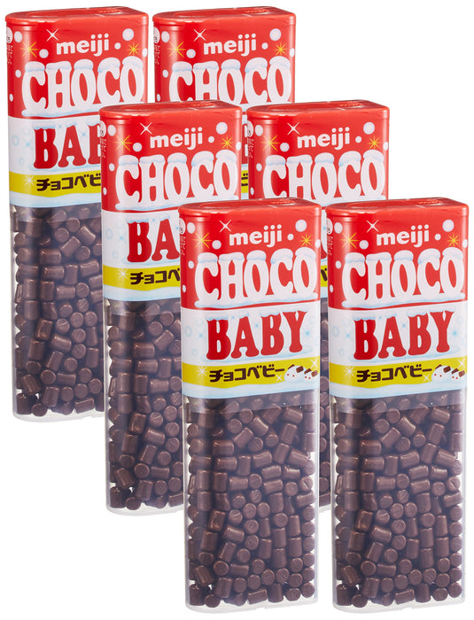 Meiji Japanese Chocolate Baby Jumbo 102G 6 Pack