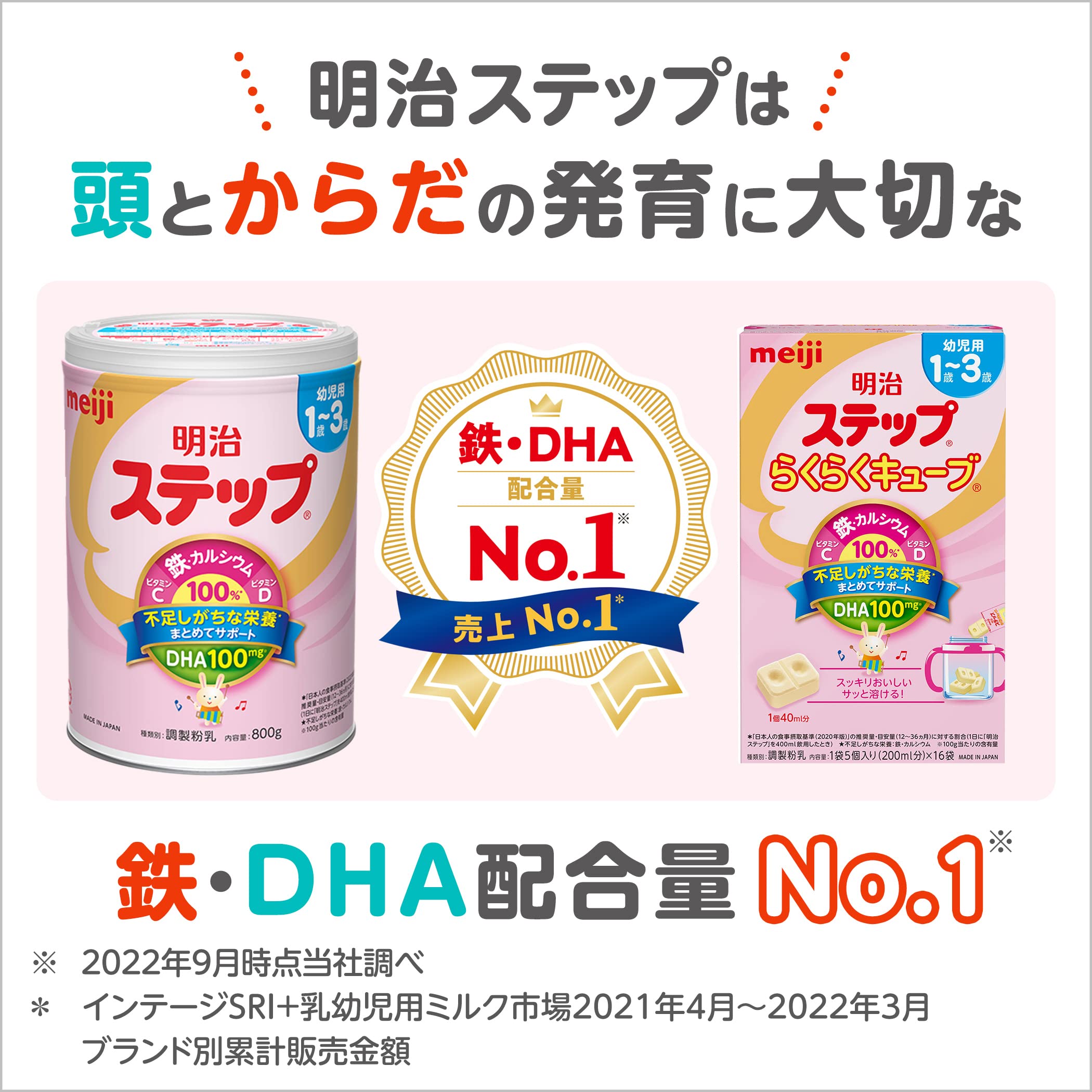 Meiji Step Raku Raku Cube 28G Japan 16 Bags