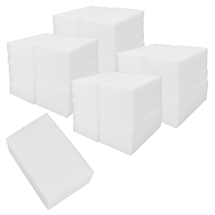 Larimar Melamine Sponge Cleaner | 2X Compressed Cuttable | Removes Dirt & Limescale | 10X6X2Cm (40 Pieces) | Made In Japan