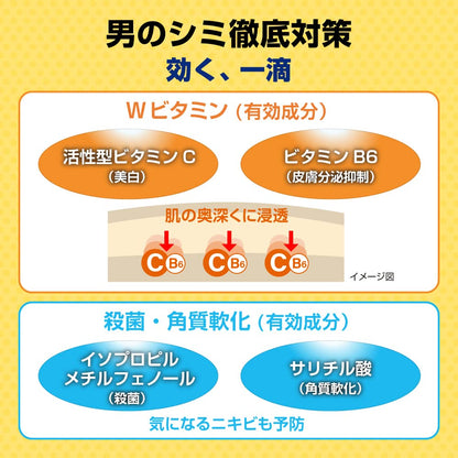 Melano Cc Japan Men Medicated Blemish Concentration Serum Lemon 20Ml