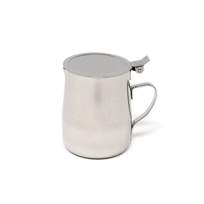 Melody Stainless Steel Small Creamer Milk Jug With Lid 60ml