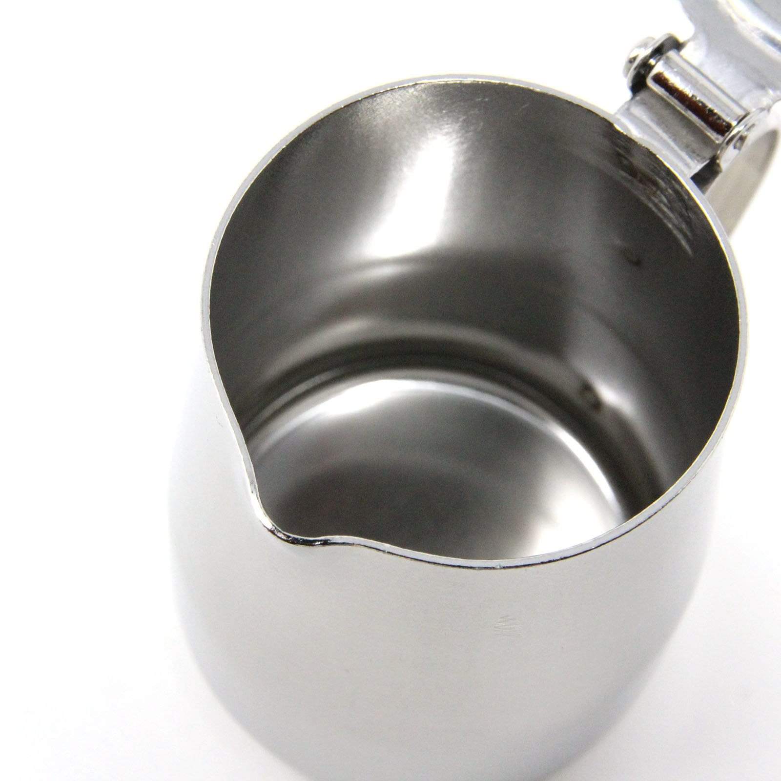 Melody Stainless Steel Small Creamer Milk Jug With Lid 60ml