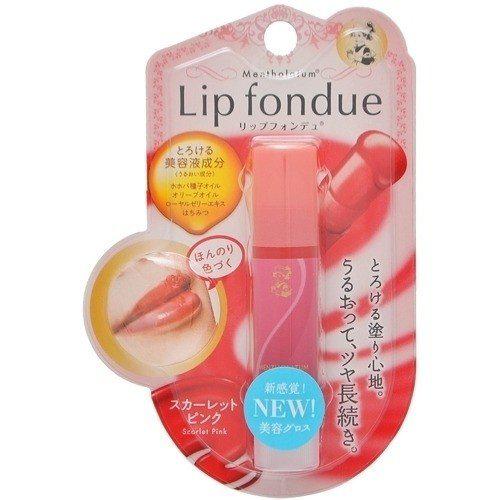 Mentholatum Lip Fondue 4 2g Scarlet Pink Japan With Love