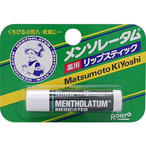 Rohto Pharmaceutical Japan Medicated Lipstick 4.5G Mentholatum