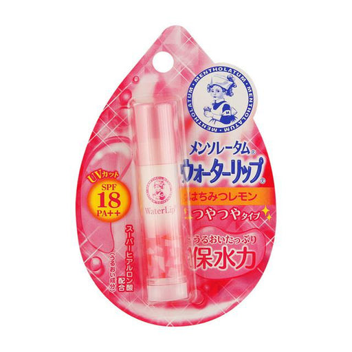 Mentholatum Water Lip 4 5g Honey Lemon Glossy Type Japan With Love