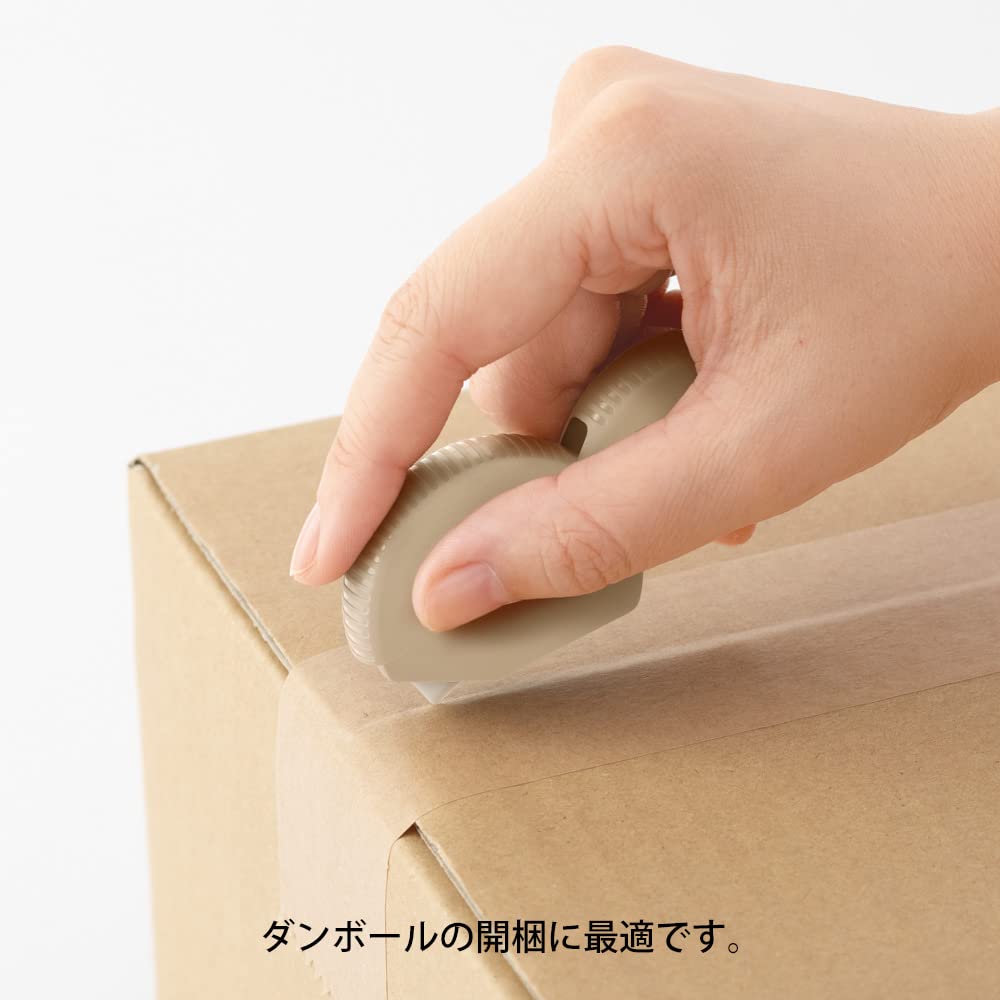 Midori Japan 35489006 Cardboard Cutter Beige Cutter