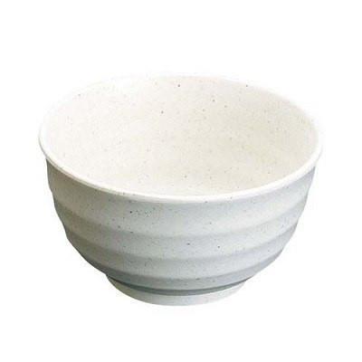 Min Melamine Dinnerware Rice Bowl 13.5cm - White