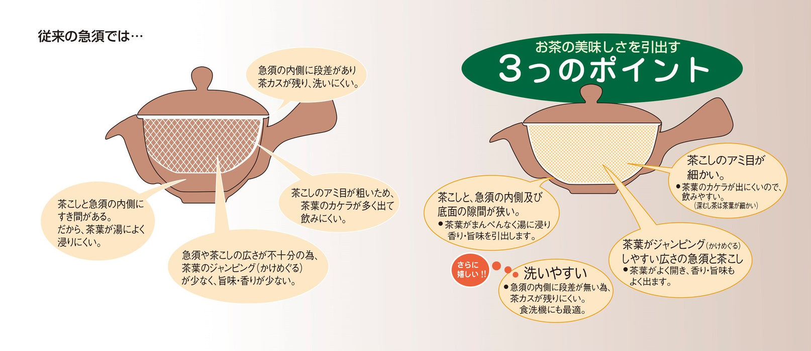 Itsumi Pottery Mino Ware 023343 Wide Mouth Pot Yv Black Matte W/ Deep Mushi Tea Strainer - Japan