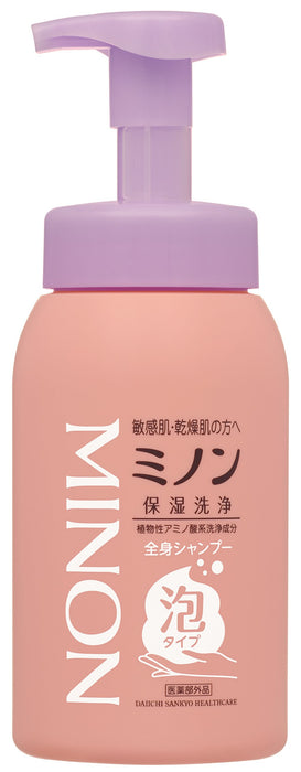 Minon Japan Whole Body Shampoo Foam 500Ml | Minon