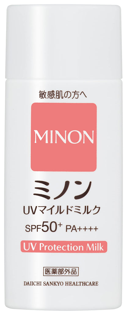Daiichi Sankyo Minon Uv Protection Milk Spf50+ / Pa++++ - Japanese Sunscreen