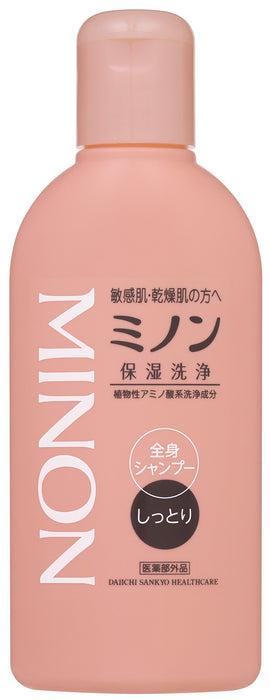 Minon Whole Body Shampoo Moist Type 120Ml Japan Quasi-Drug