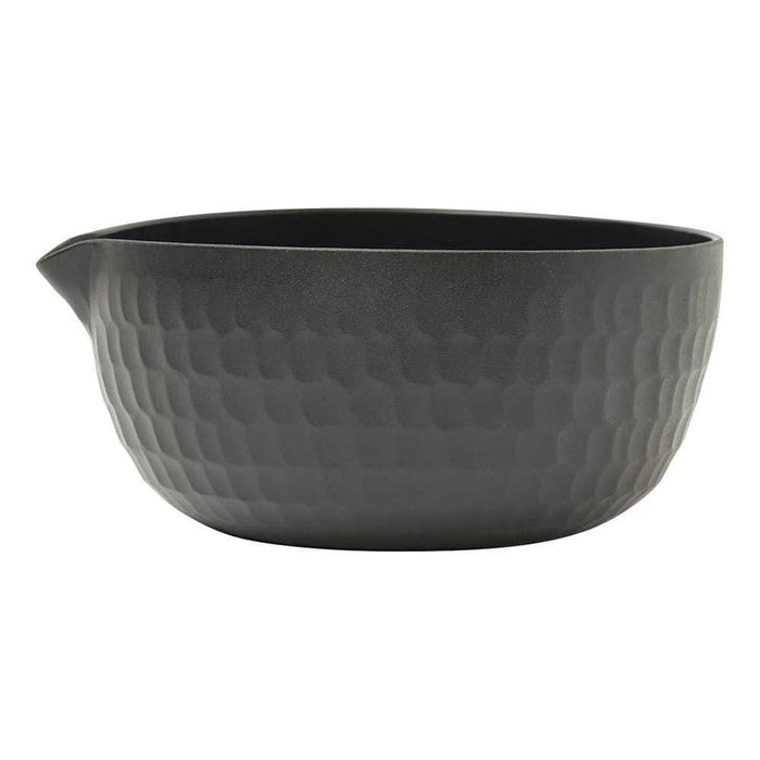 Miranda Style Japan Hammered Aluminum Lipped Yattoko Pincers Pan Black Medium