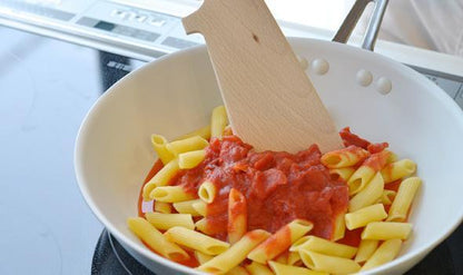 Miranda Style Omoeraku Handcrafted Japanese Beech Wood Spatula Small - Square