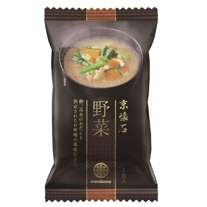 Marukome Freeze-Dried Miso Soup Set - Japanese Kaiseki/Onion Cream - Year-End/New Year Gift/Mother&#39;S Day/Father&#39;S Day/Midsummer/Summer Greetings