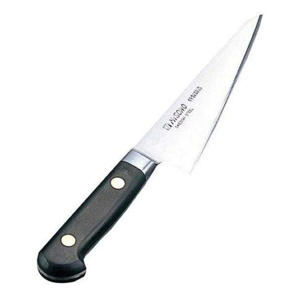 Misono Eu 瑞典碳钢 Honesuki 刀 Honesuki 145 毫米 (No.141)（Honbazuke 手工磨制刀刃）