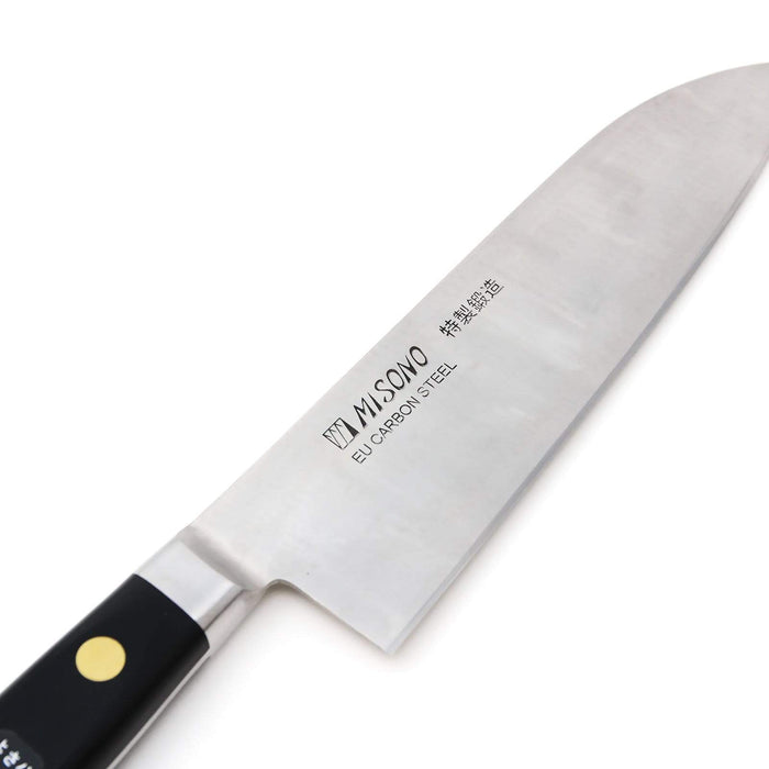 Misono Eu Swedish Carbon Steel Santoku Knife Santoku 140mm (No.180) (Honbazuke hand-honed edge)