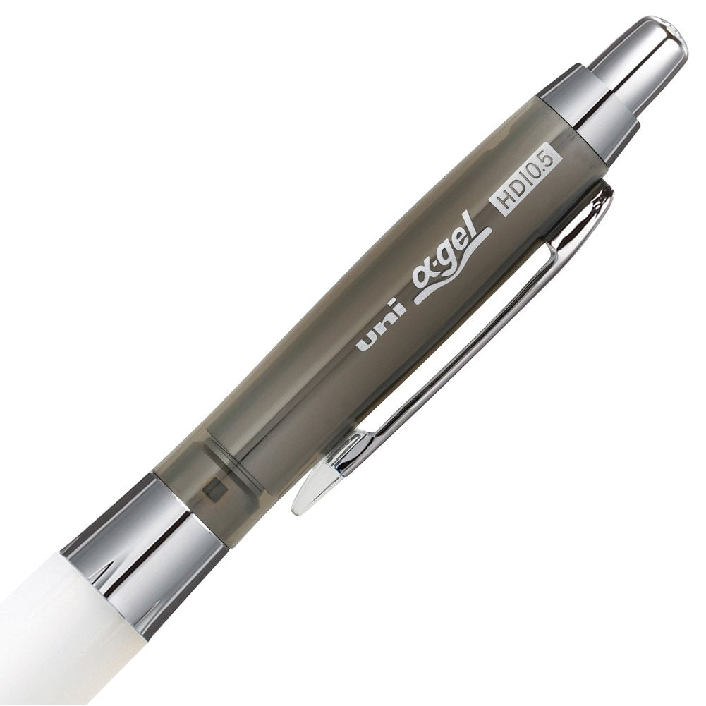 Mitsubishi Pencil Mechanical Pen Uni Alpha Gel 0.5 Chrome Black Japan M5618Gg1Pc.24