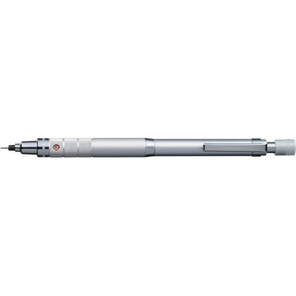 Mitsubishi Pencil Kurtoga Knurled 0.5 Silver Mechanical Pencil M510171P.26 - Made In Japan