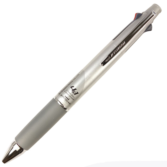Mitsubishi Pencil Jetstream 4 In 1 0.7 Silver Pen From Japan - Msxe510007.26