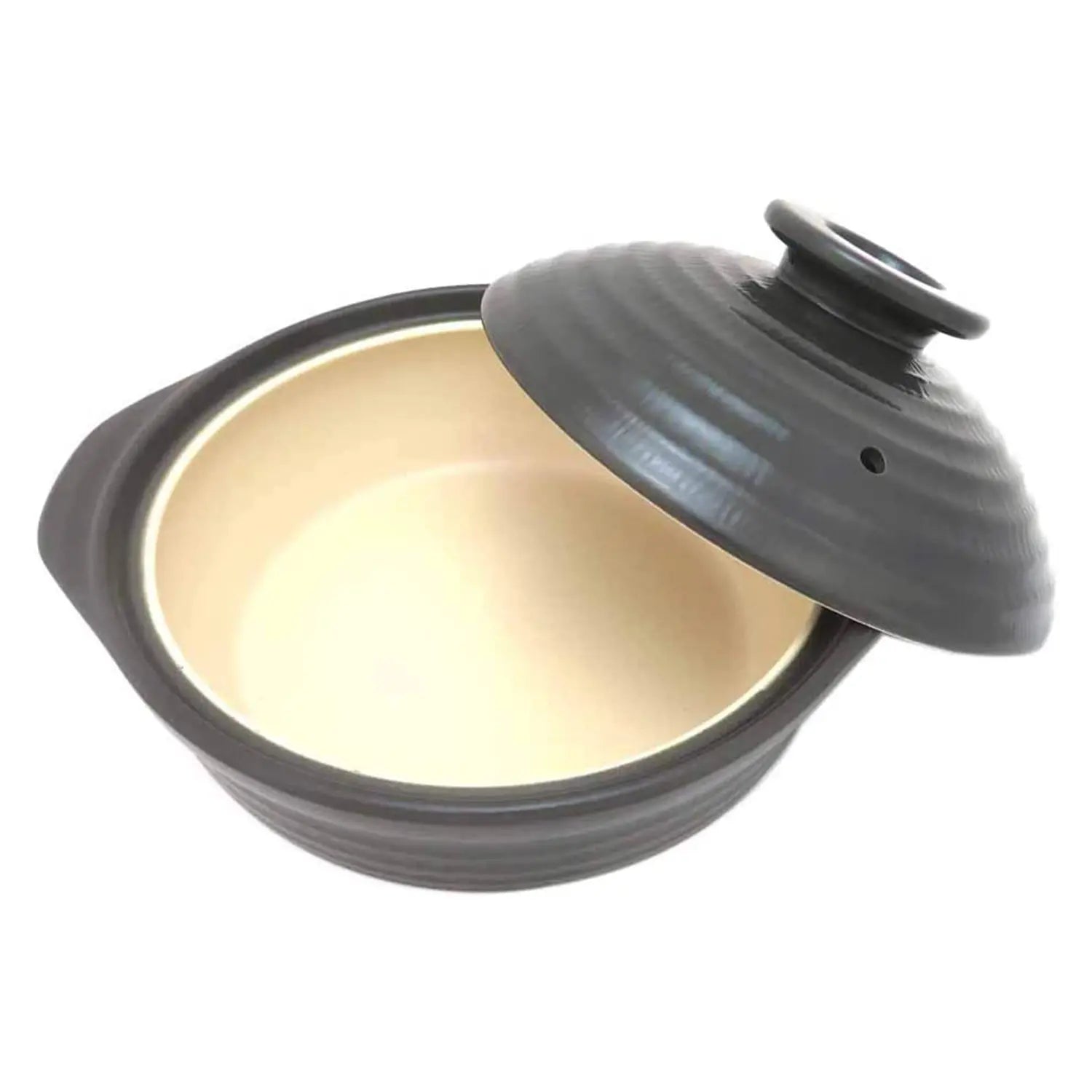 Miyawo Thermatech Ceramic Induction Donabe Casserole 9-Go - Beige