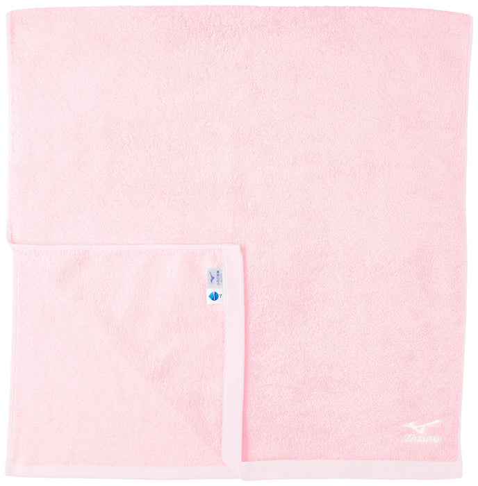 Mizuno Hydro Silver Titanium Bath Towel - Sweat Absorbent Quick Dry Deodorant Pollen House Dust Unisex Japan C2Jy8101 64 Pink