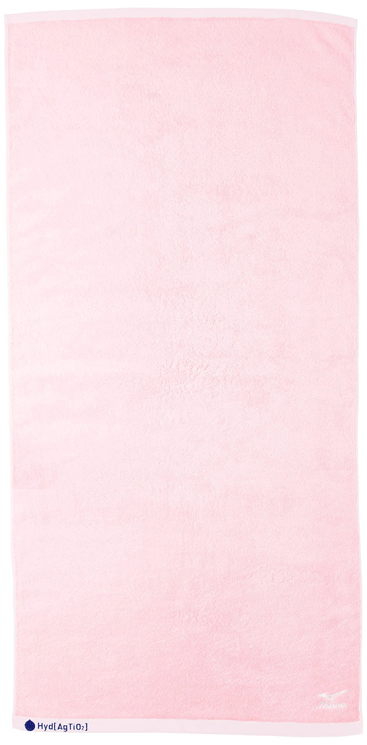 Mizuno Hydro Silver Titanium Bath Towel - Sweat Absorbent Quick Dry Deodorant Pollen House Dust Unisex Japan C2Jy8101 64 Pink