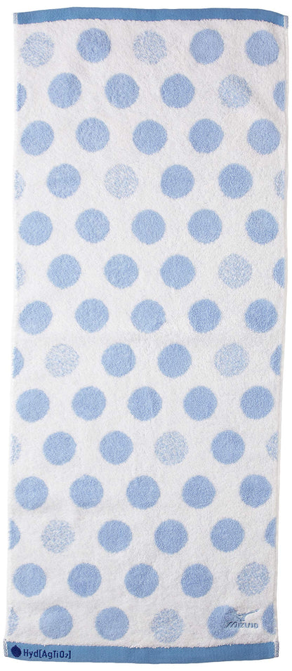 Mizuno Hydro Silver Titanium Face Towel Japan - Sweat Absorbent Quick Dry Deodorant Pollen Dust Unisex C2Jy8112 27 Blue
